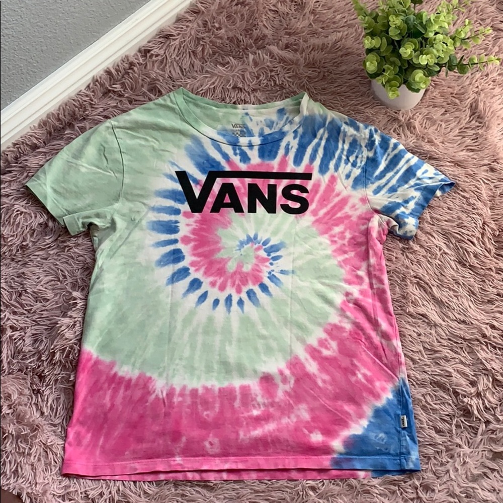 Vans oversized tie-dye tee shirt